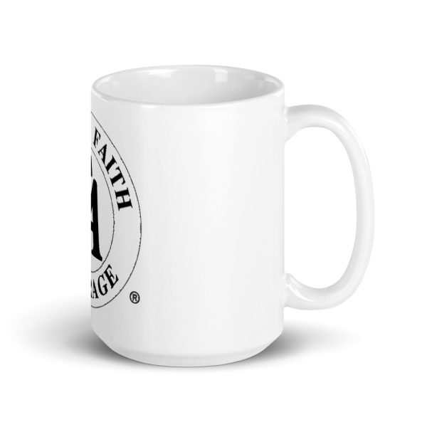 BEST EFFIN CA SPONSOR EVER - White glossy mug - Image 3