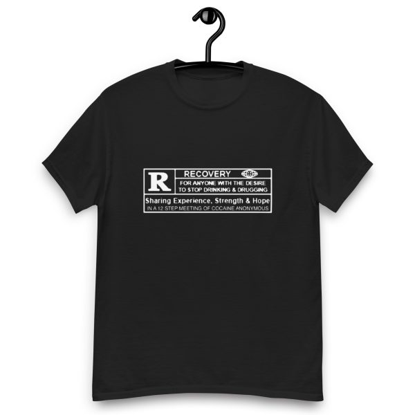 Men's classic tee Rated Recovery - Image 4