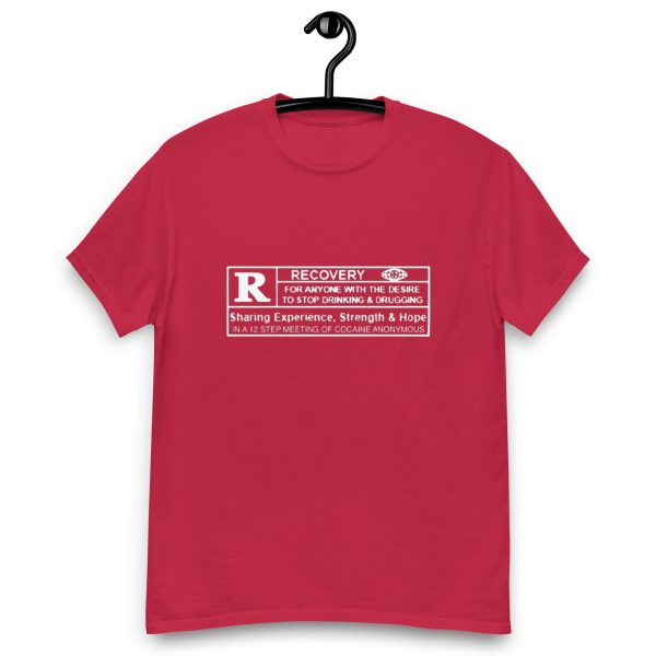 Men's classic tee Rated Recovery - Image 10