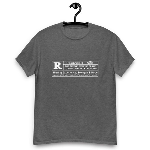 Men's classic tee Rated Recovery