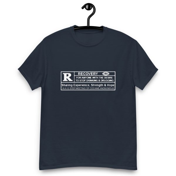 Men's classic tee Rated Recovery - Image 6