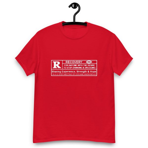 Men's classic tee Rated Recovery - Image 8