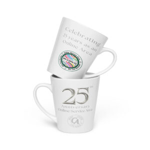 OSA 25th Anniversary Latte mug